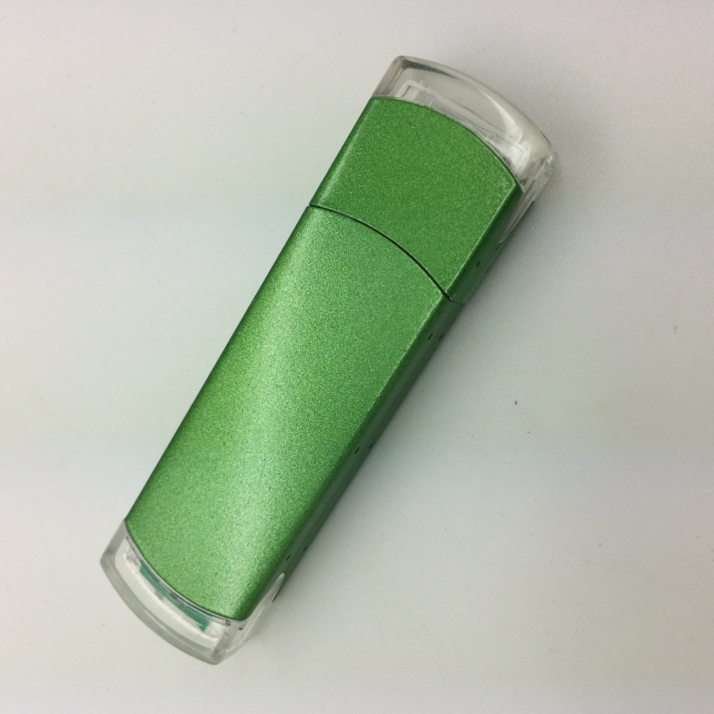 флешка пластиковая, Toredo, с крышкой, зелёная фото 2