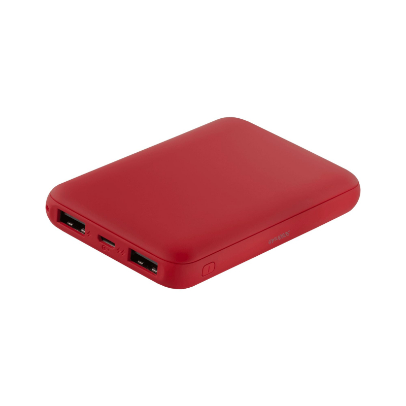 Внешний аккумулятор Tori Soft, 5000 мА·ч, красный фото 2