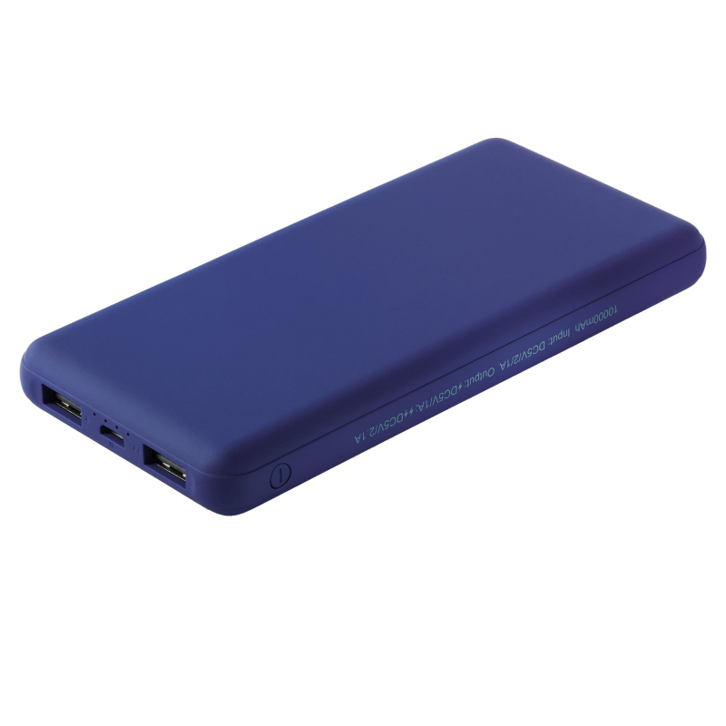 Внешний аккумулятор Gan Soft, 10000 мА·ч, синий фото 1