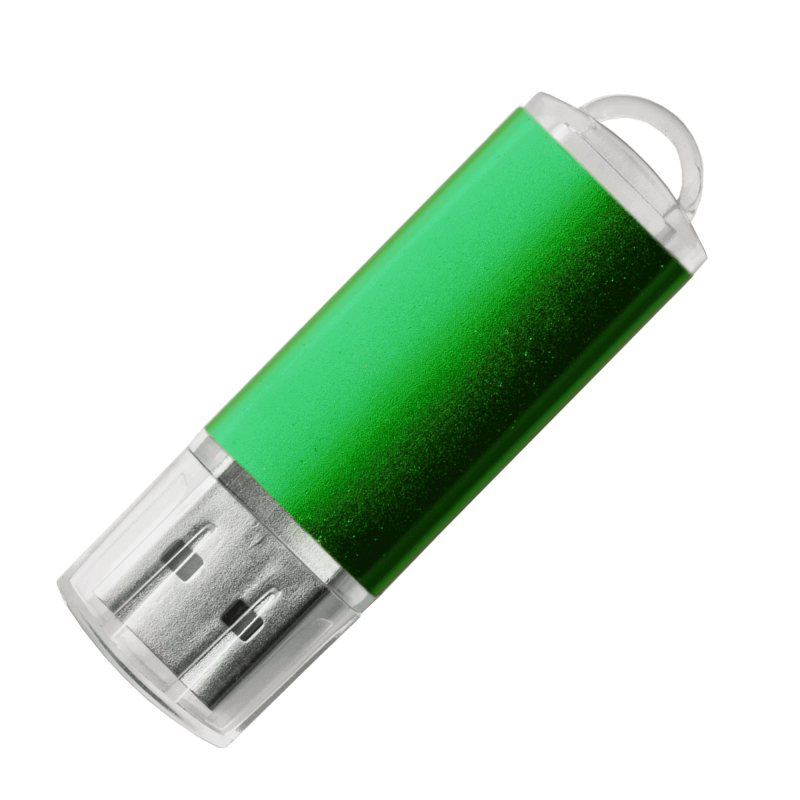 комбинированная флешка Baa, зелёная фото 1